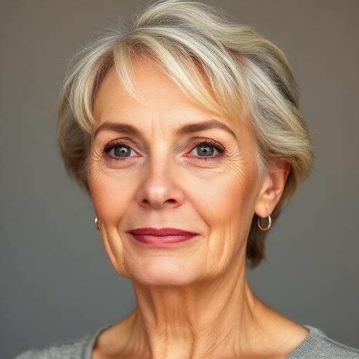 Ana P., 53 anos antes da utilização da máscara