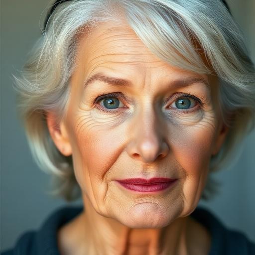 Carla F., 45 anos antes da utilização da máscara